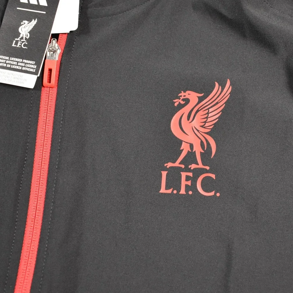 Adidas Liverpool Tiro25 Competition VIS Tech Travel Jacket Large Red Black